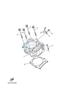 YFM700R (BCX7) drawing CYLINDER