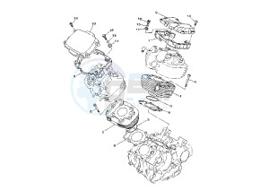 XVS DRAG STAR 650 drawing CYLINDER