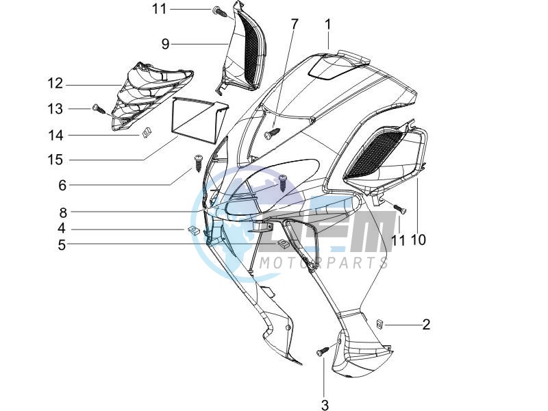 Front shield