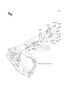 KSF 450 B [KFX450R MONSTER ENERGY] (B8F-B9FB) B8F drawing WATER PUMP