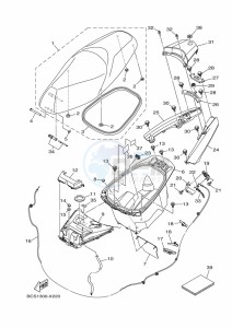 MWS125-C TRICITY 125 (BCS1) drawing SEAT