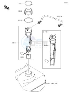 JET SKI ULTRA 310X JT1500LEF EU drawing Fuel Pump