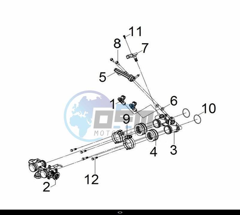 INLET PIPE SET