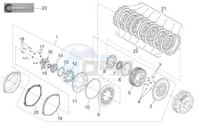 RXV-SXV 450-550 Vdb-Merriman drawing Clutch I