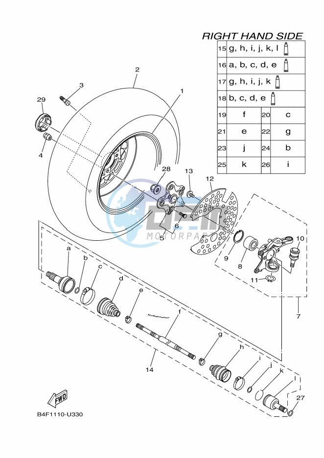 FRONT WHEEL 2