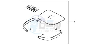 FES125A S-WING drawing PANEL SET*NH411M*