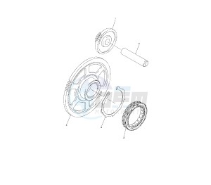 YZF R6 600 drawing STARTER