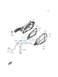 J300 ABS SC300BGFA XX (EU ME A(FRICA) drawing Air Cleaner