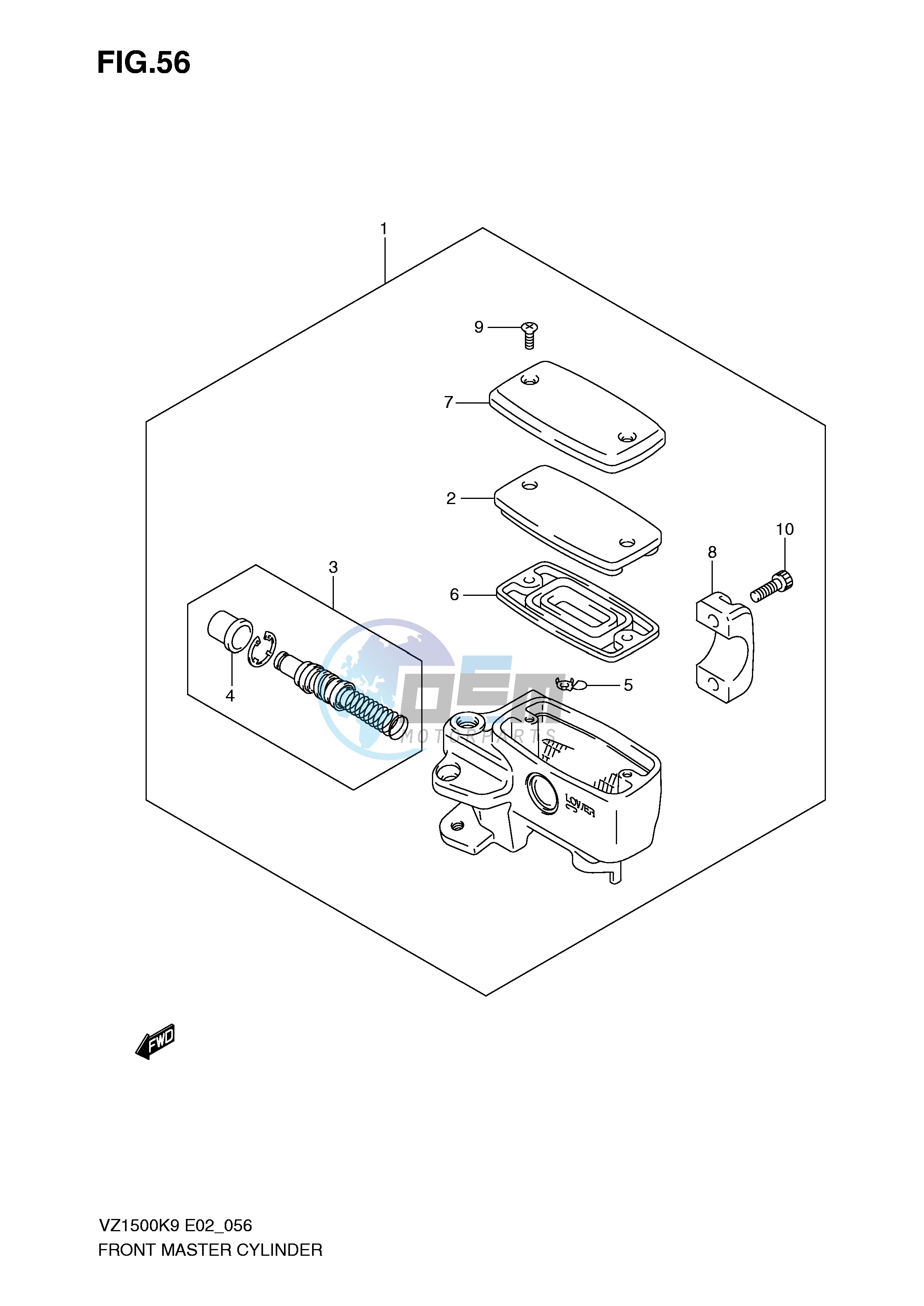 FRONT MASTER CYLINDER