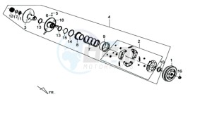 MIO 50 SPORT 25 KMH drawing CLUTCH