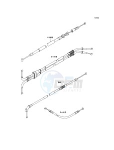 NINJA ZX-12R ZX1200B6F FR GB XX (EU ME A(FRICA) drawing Cables