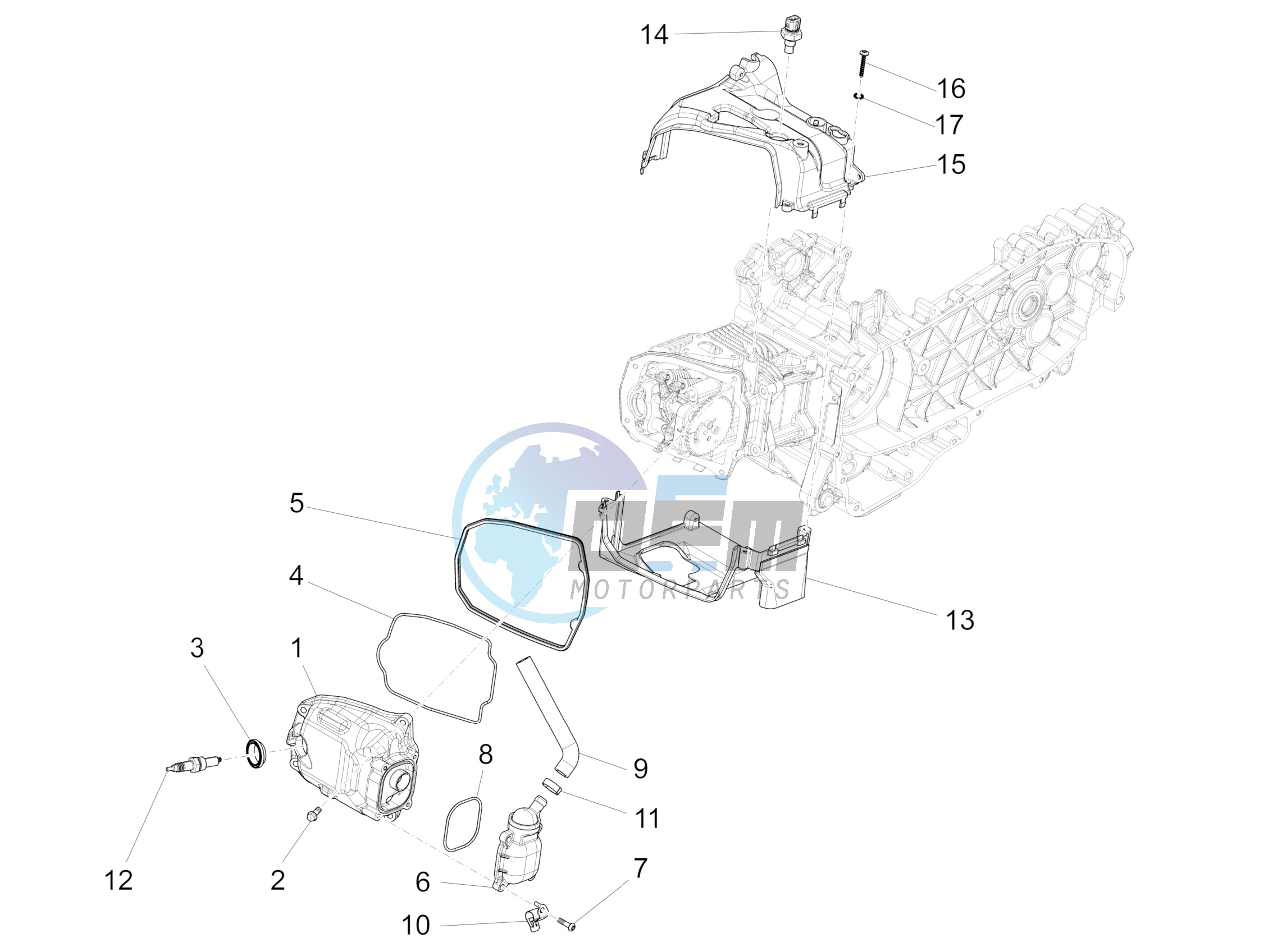 Cylinder head cover