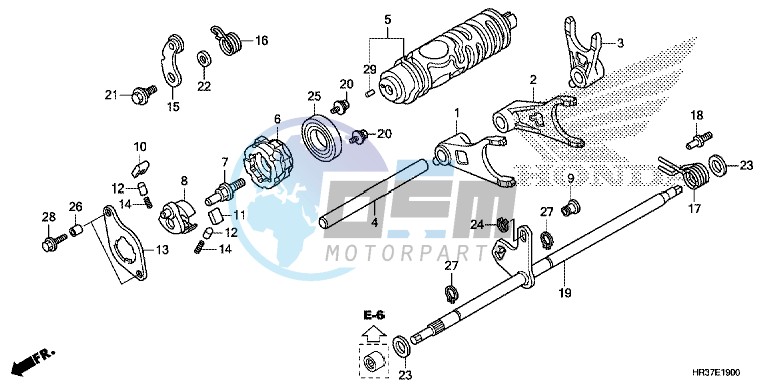 GEARSHIFT FORK (TRX420FA1/FA2)