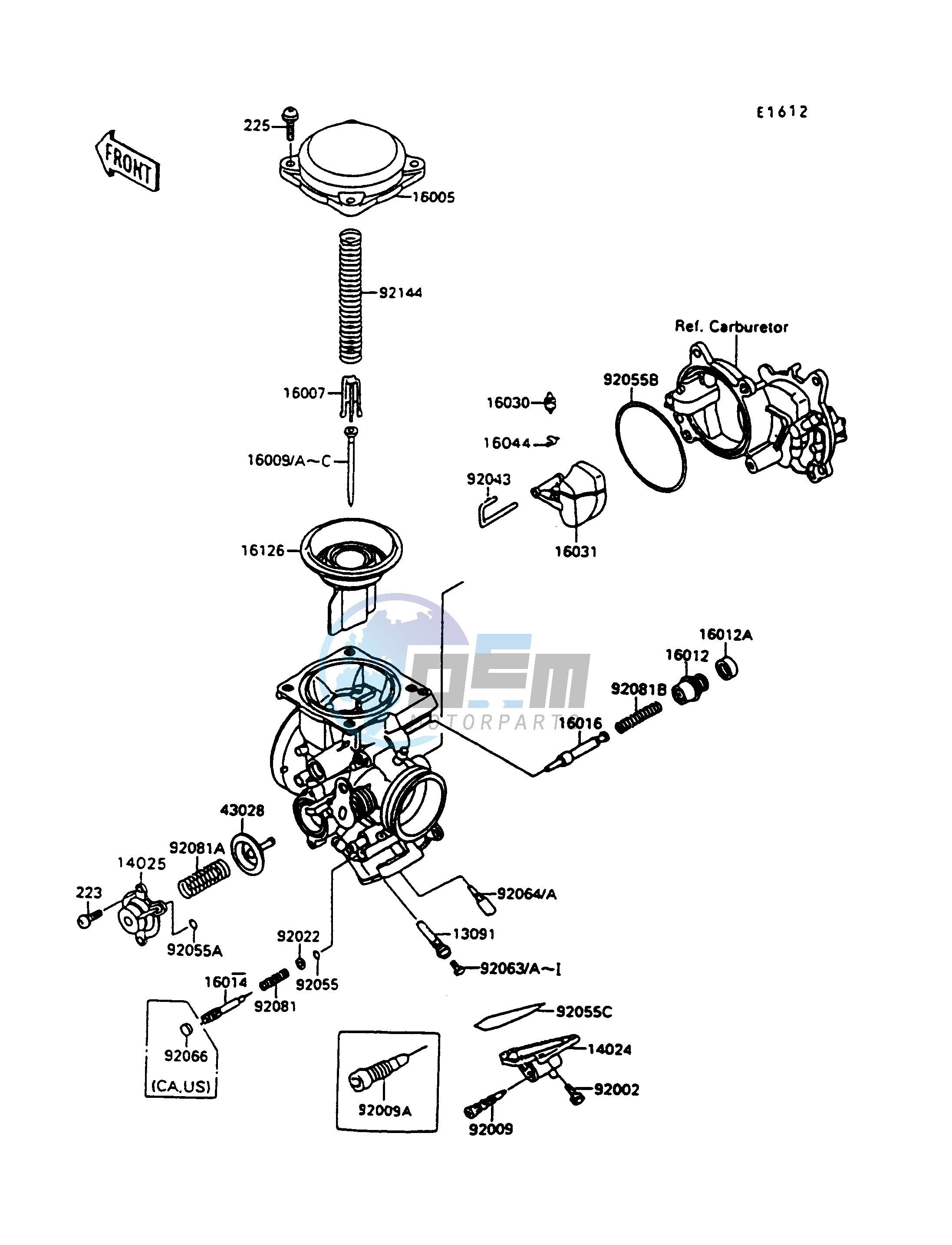 CARBURETOR PARTS