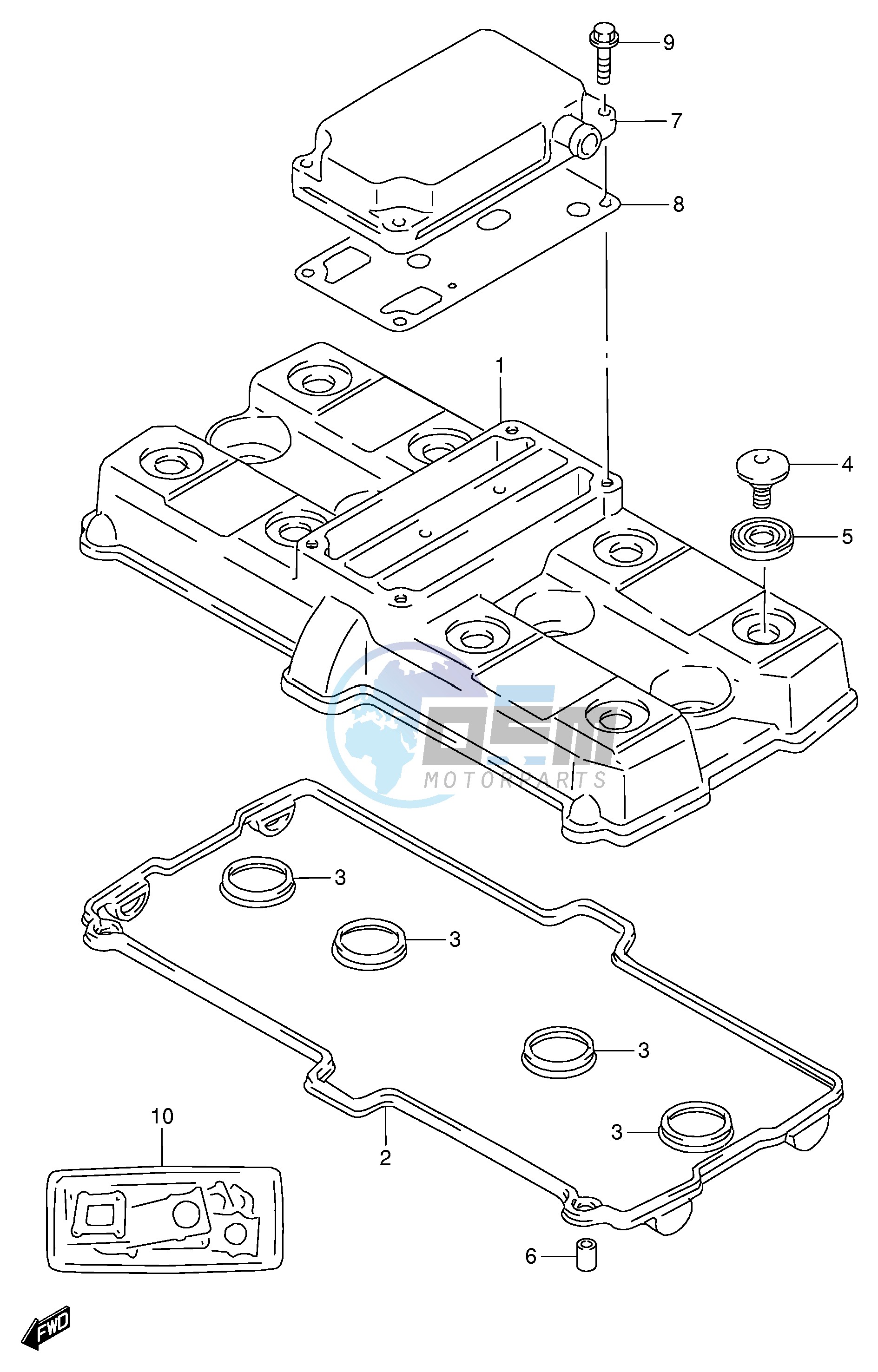 CYLINDER HEAD COVER