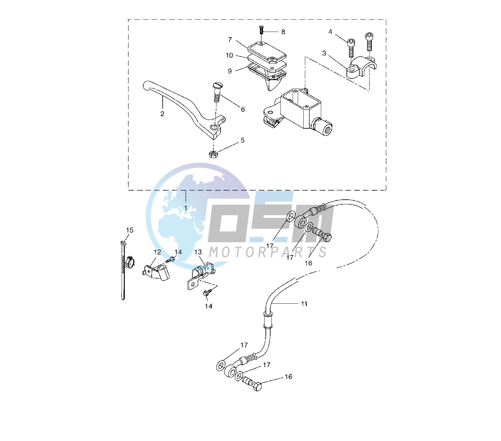 FRONT MASTER CYLINDER