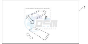 CBR600RR drawing U-LOCK