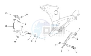 1200 Sport 8V drawing Gear lever