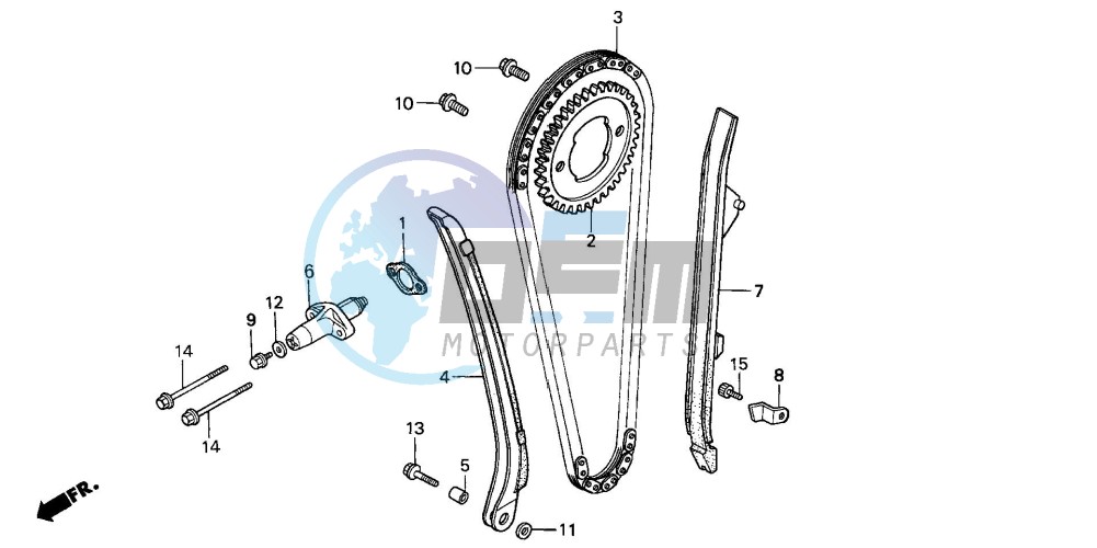 CAM CHAIN/TENSIONER