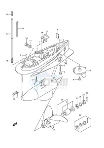 DF 200 drawing Gear Case