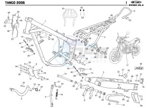 TANGO-125-RED drawing CHASSIS