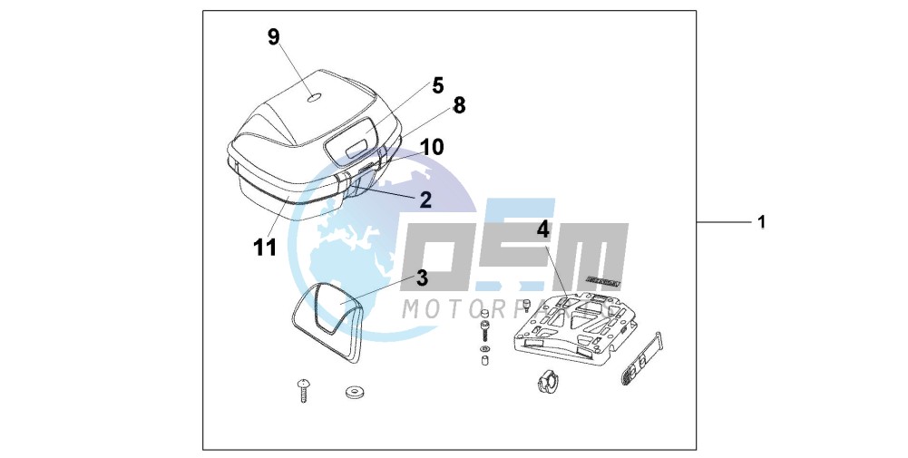 TOP BOX 45L