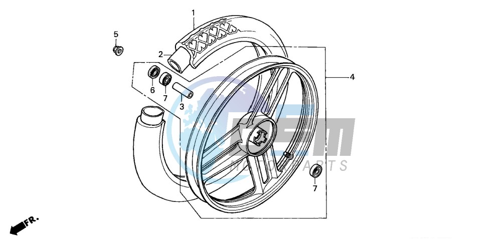 FRONT WHEEL