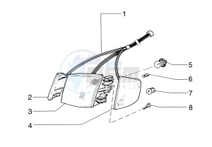 Sfera 125cc drawing Lights