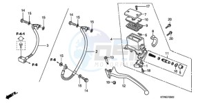 SH300A9 UK - (E / ABS MKH) drawing RR. BRAKE MASTER CYLINDER