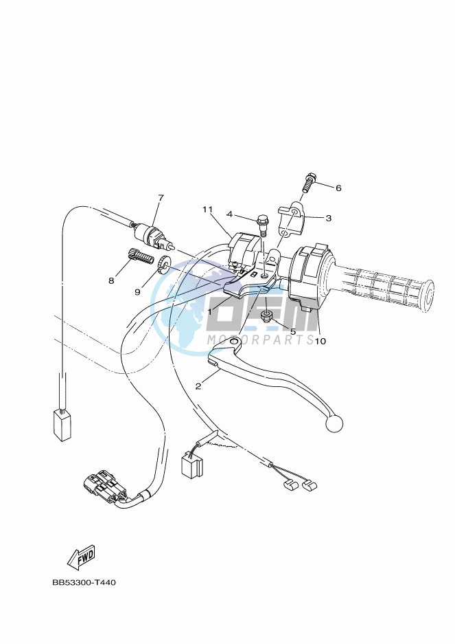 HANDLE SWITCH & LEVER