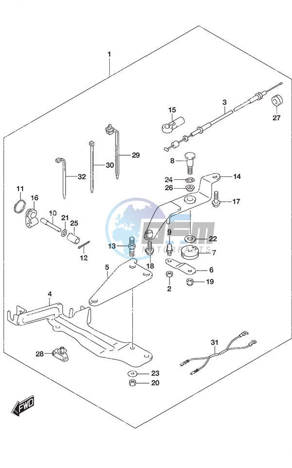 Remocon Parts Set