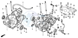 CRF450R drawing CRANKCASE