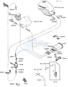 ZX 900 A [NINJA] (A3) NINJA 900 drawing CANISTER