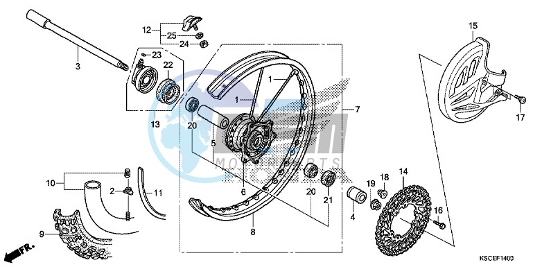 FRONT WHEEL