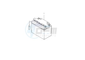 DD - 50 cc drawing BATTERY