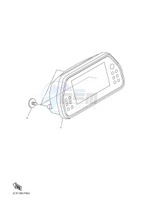 YZF-R1M 998 R4 (2KSE) drawing METER