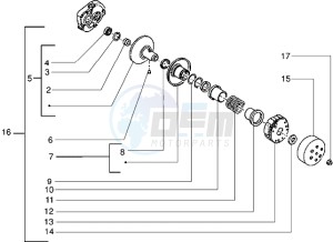 50 4T drawing Driven pulley