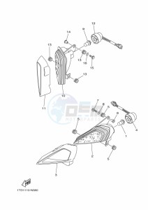 YFZ450R (BKD3) drawing HEADLIGHT