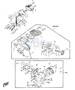 F6 (-A) 125 drawing TAILLIGHT