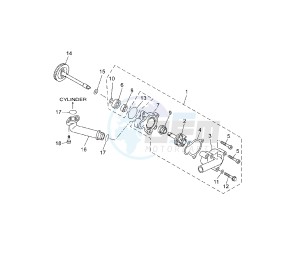 YP R BLACK X-MAX 250 drawing WATER PUMP