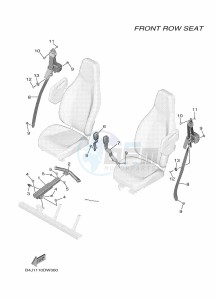 YXF1000EW YX10FPAM (B4J5) drawing SEAT 2