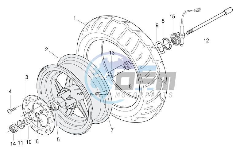 Front wheel