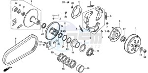 SH150S 125 drawing DRIVEN FACE