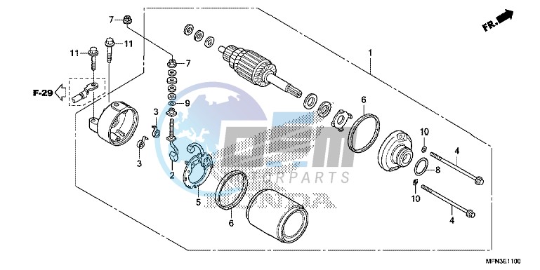 STARTING MOTOR