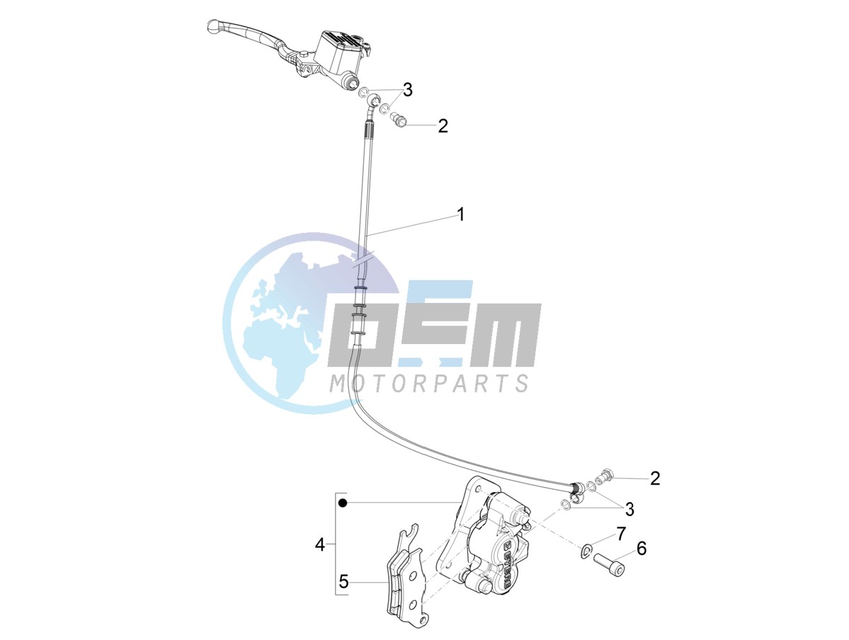 Brakes pipes - Calipers