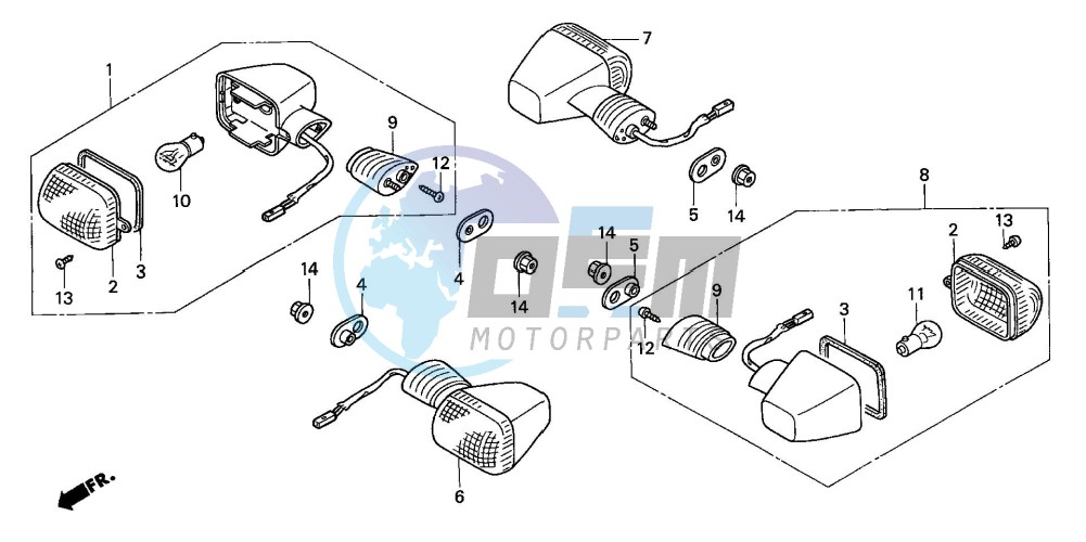 WINKER (CBR600F4-CM)