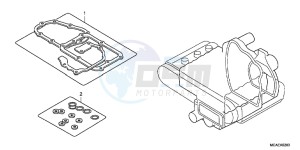 GL1800F GoldWing - GL1800-F 2ED - (2ED) drawing GASKET KIT B