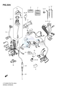 LT-F400 (P28-P33) drawing WIRING HARNESS (MODEL L0)