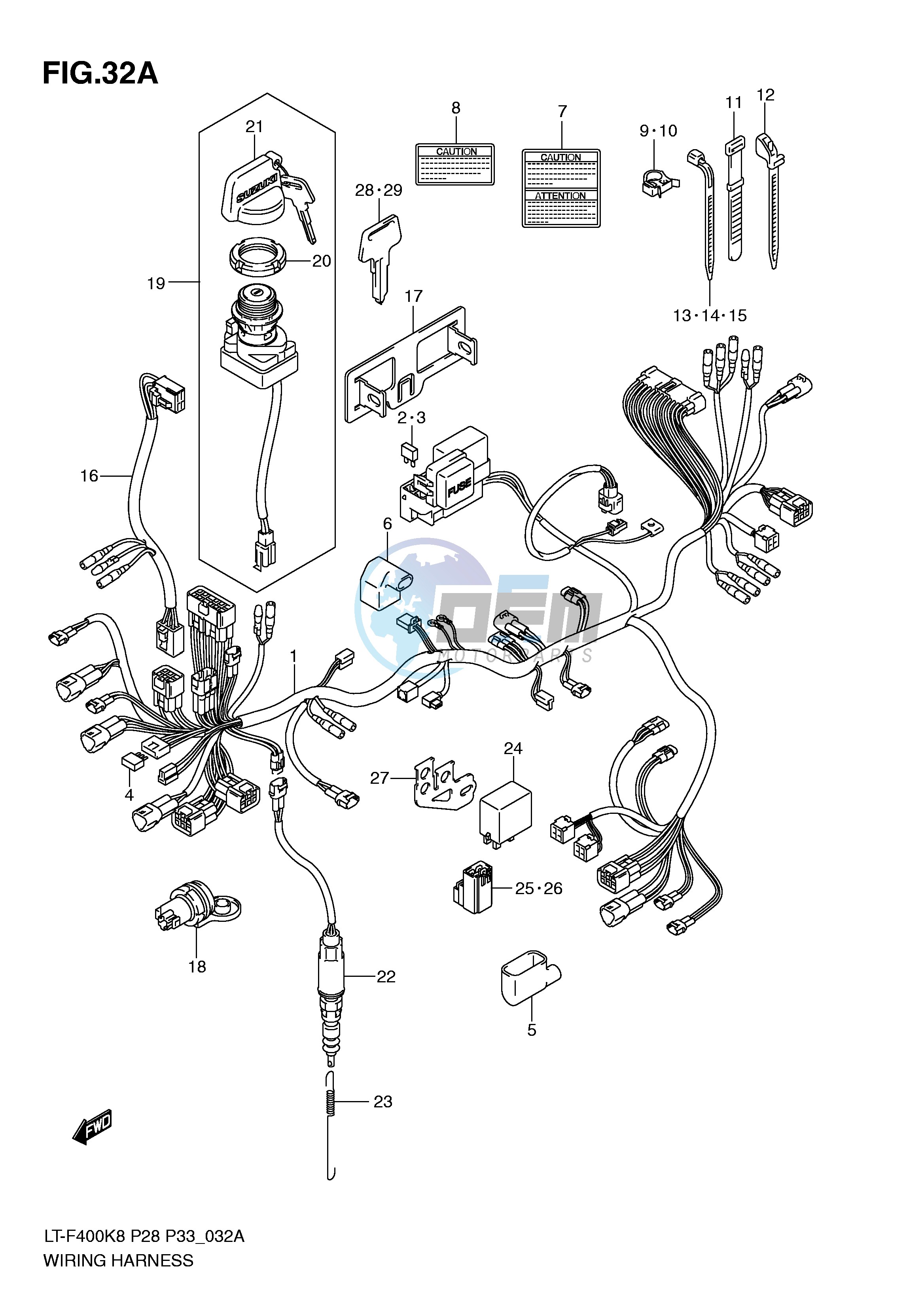 WIRING HARNESS (MODEL L0)