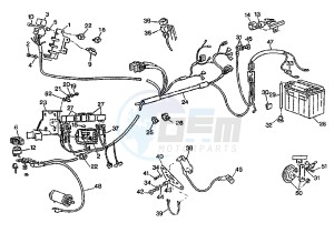 ELEFANT 750 drawing ELECTRIC SYSTEM